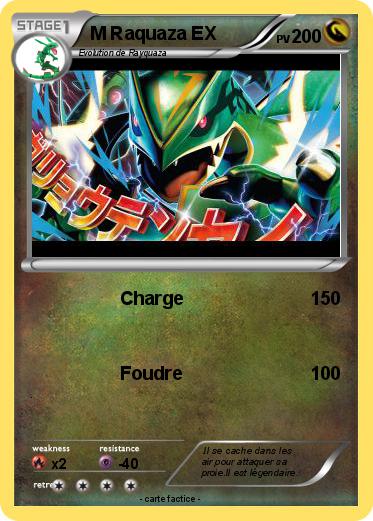 Pokemon M Raquaza EX
