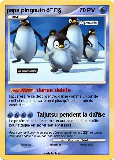 Pokemon papa pingouin ?