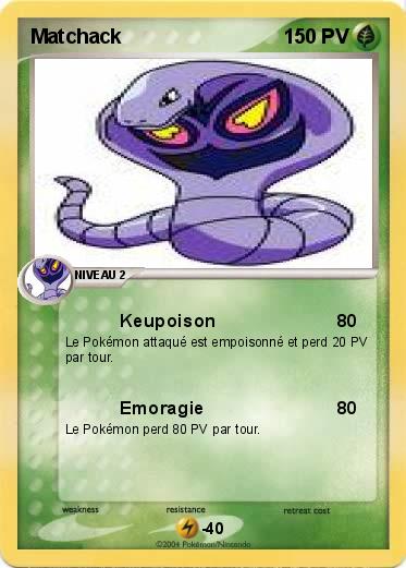 Pokemon Matchack