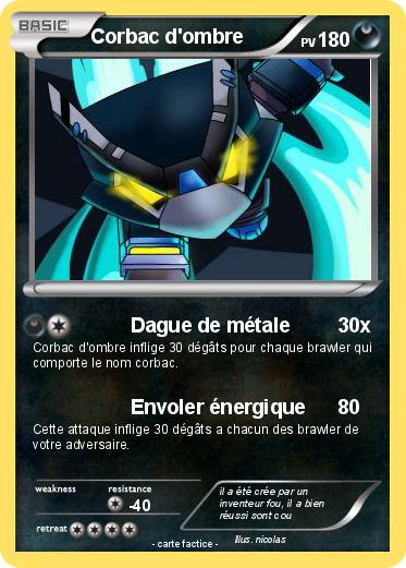 Pokemon Corbac d'ombre