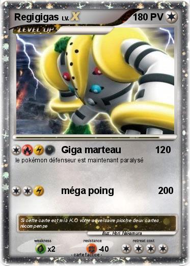 Pokemon Regigigas