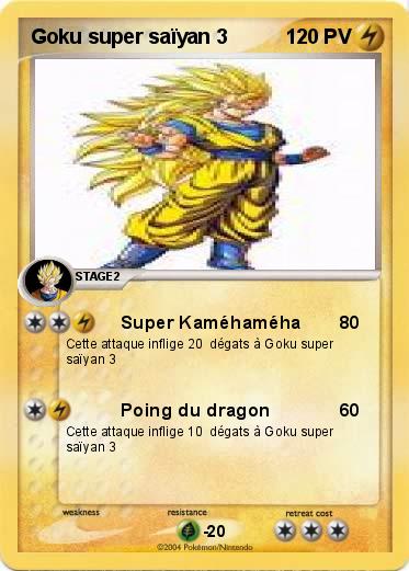 Pokemon Goku super saïyan 3