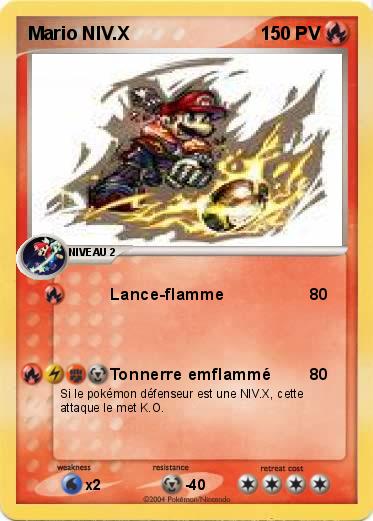 Pokemon Mario NIV.X