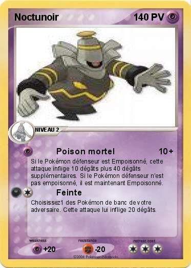 Pokemon Noctunoir