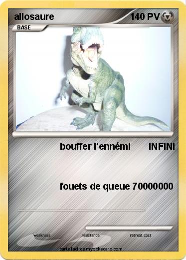 Pokemon allosaure