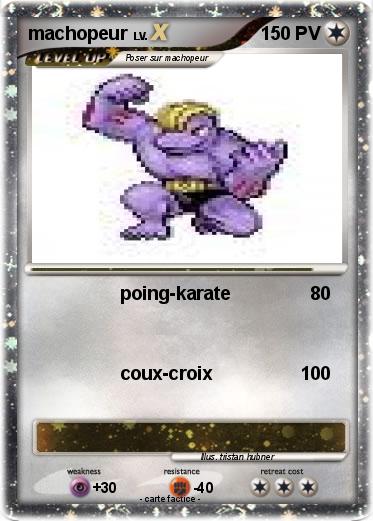 Pokemon machopeur