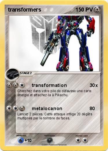 Pokemon transformers