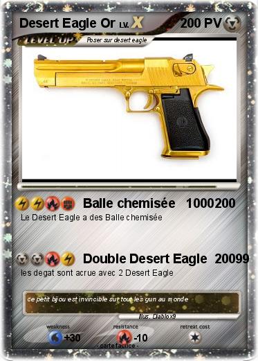 Pokemon Desert Eagle Or