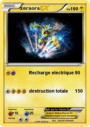 Pokemon zeraora