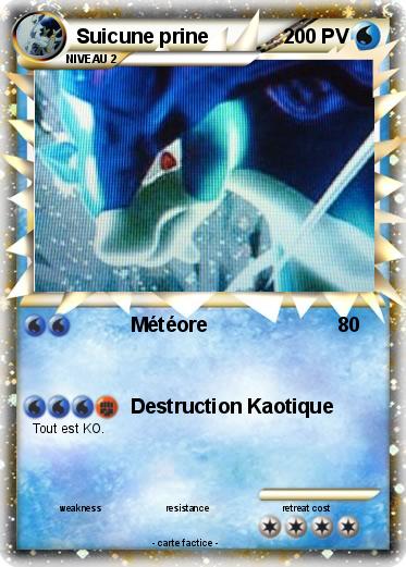 Pokemon Suicune prine