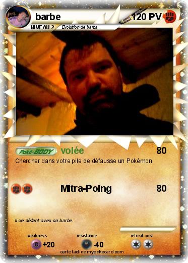 Pokemon barbe