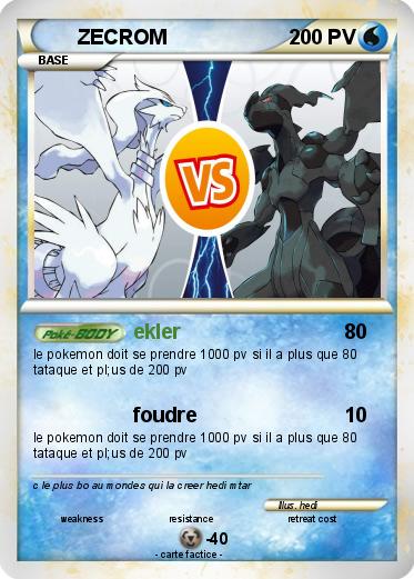Pokemon ZECROM