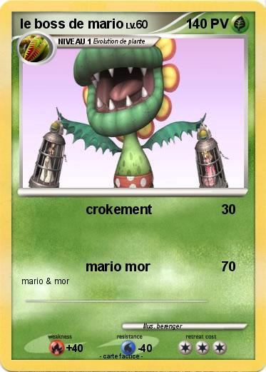 Pokemon le boss de mario