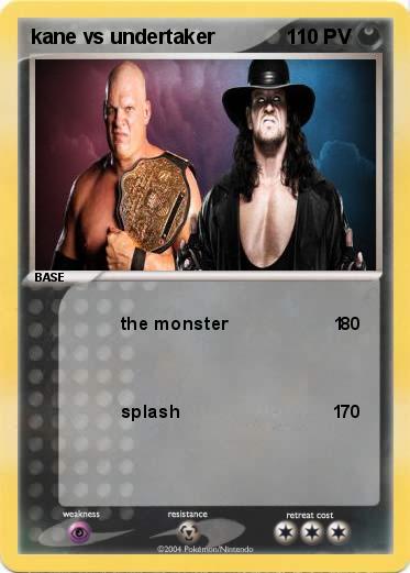 Pokemon kane vs undertaker
