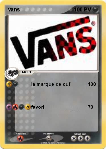 Pokemon vans