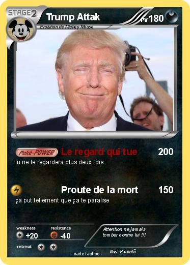 Pokemon Trump Attak