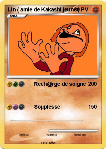 Pokemon Lin ( amie de Kakashi jeune )