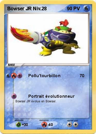 Pokemon Bowser JR Niv.28