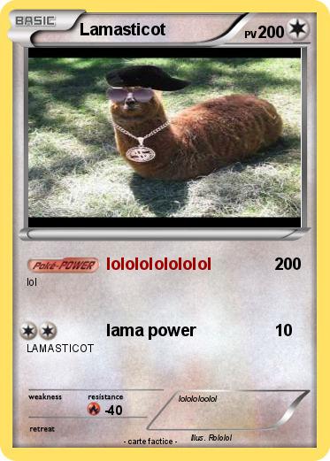 Pokemon Lamasticot