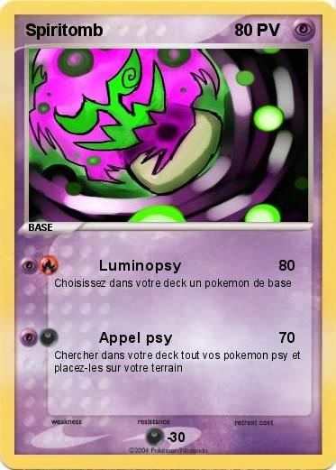 Pokemon Spiritomb