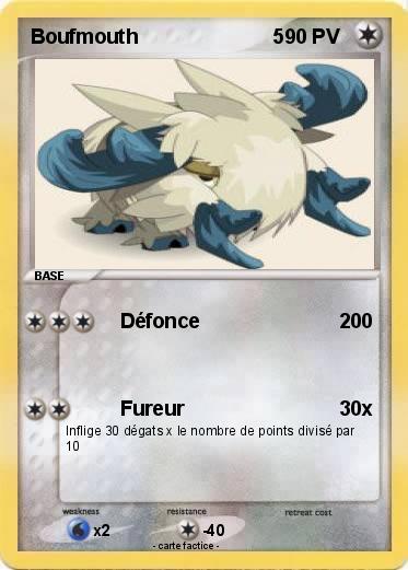 Pokemon Boufmouth                        5