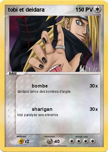 Pokemon tobi et deidara