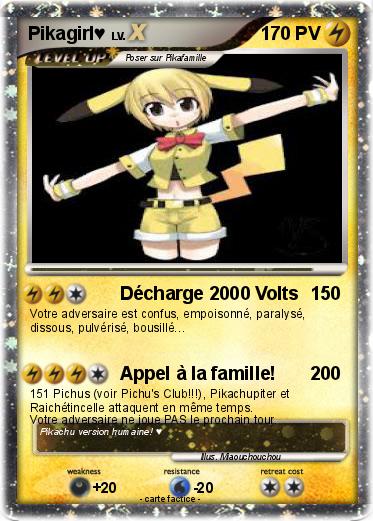 Pokemon Pikagirl♥