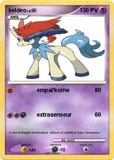 Pokemon keldeo
