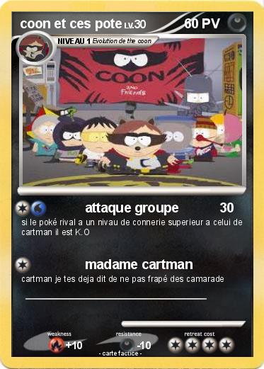 Pokemon coon et ces pote