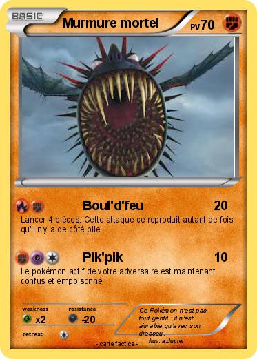 Pokemon Murmure mortel