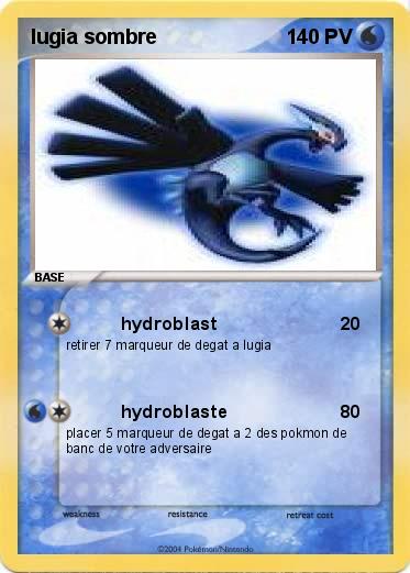 Pokemon lugia sombre
