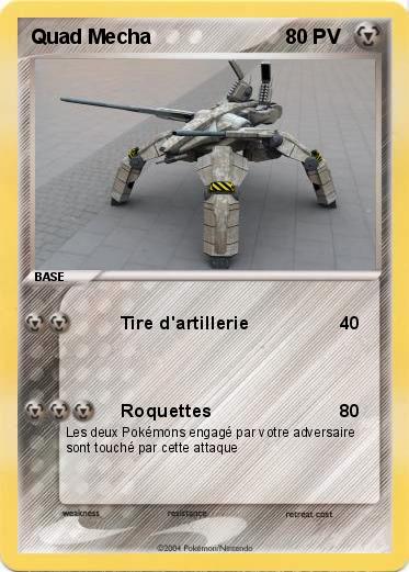 Pokemon Quad Mecha