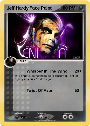 Pokemon Jeff Hardy Face Paint