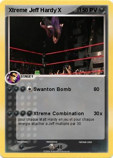 Pokemon Xtreme Jeff Hardy X