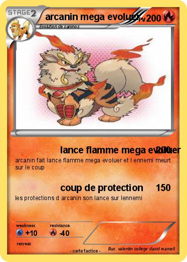 Pokemon arcanin mega evoluer