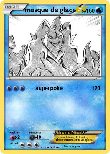 Pokemon masque de glace