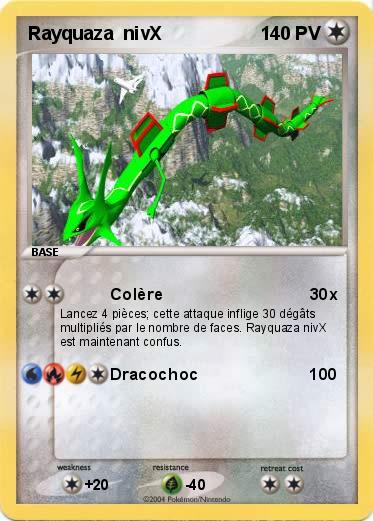 Pokemon Rayquaza  nivX 