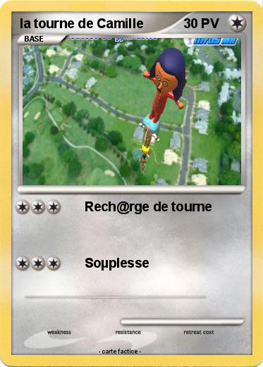 Pokemon la tourne de Camille