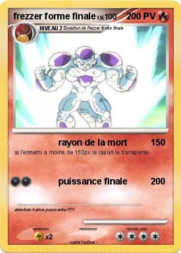 Pokemon frezzer forme finale