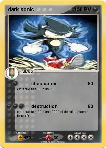 Pokemon dark sonic