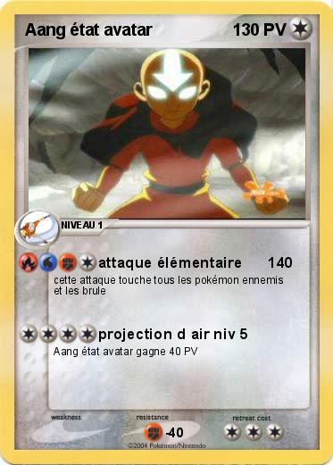 Pokemon Aang état avatar
