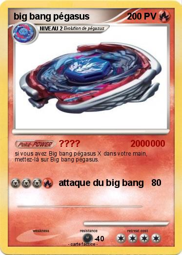 Pokemon big bang pégasus
