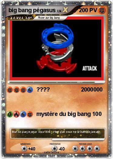 Pokemon big bang pégasus