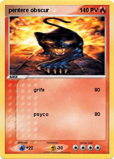 Pokemon pentere obscur