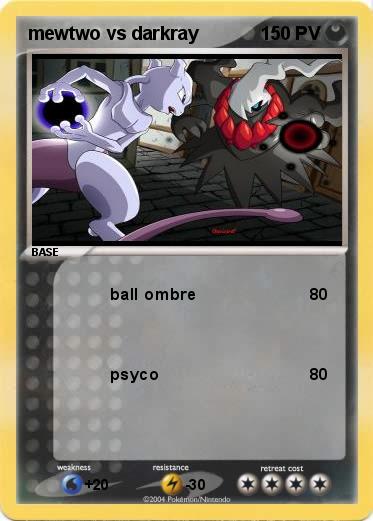 Pokemon mewtwo vs darkray