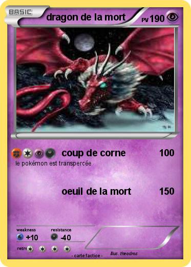 Pokemon dragon de la mort