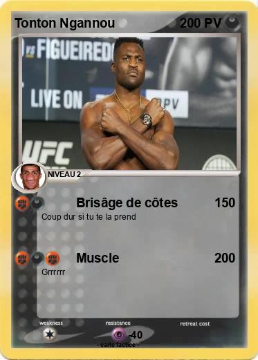 Pokemon Tonton Ngannou