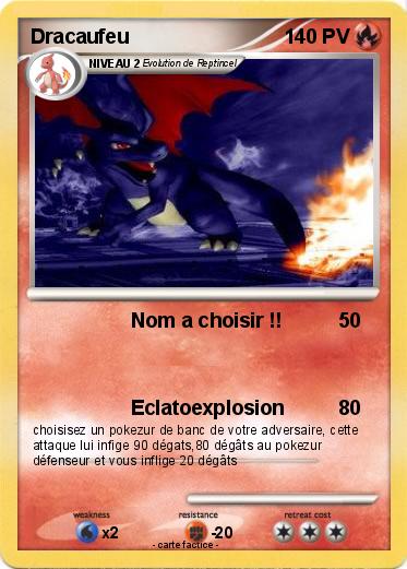 Pokemon Dracaufeu