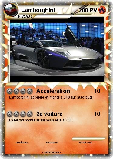 Pokemon Lamborghini