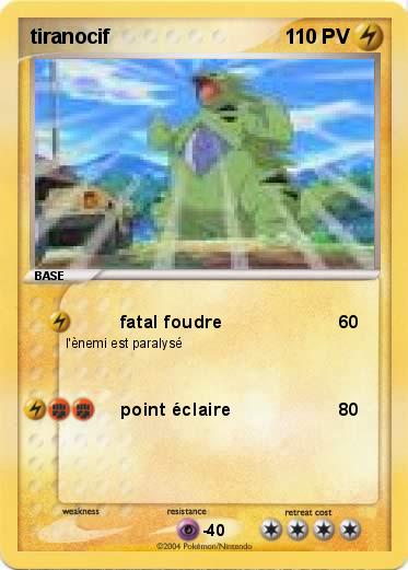 Pokemon tiranocif 